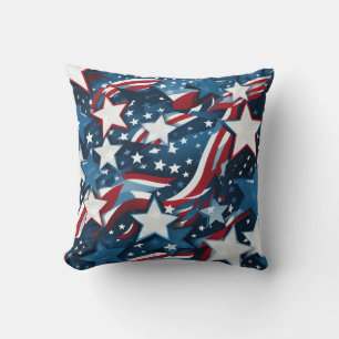 Patriotic Throw Pillow
