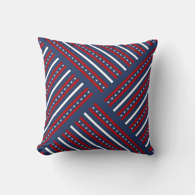 Patriotic Time Cushion (Front)