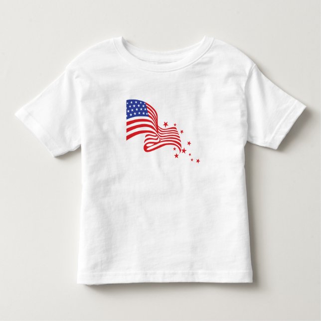 Patriotic Toddler T-Shirt (Front)