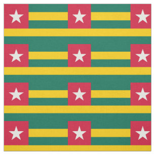 Patriotic Togo Flag Fabric