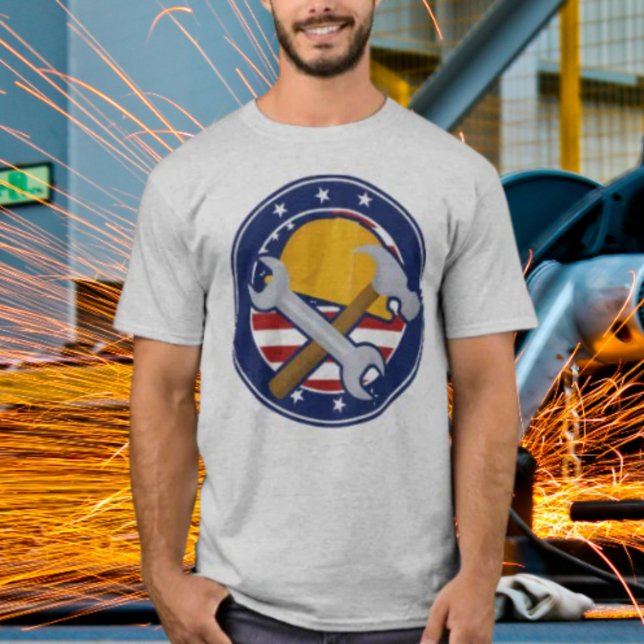 Patriotic Tradesman T-Shirt (Creator Uploaded)