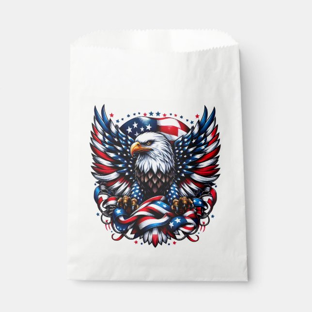 Patriotic Treat Favour Bag (Front)