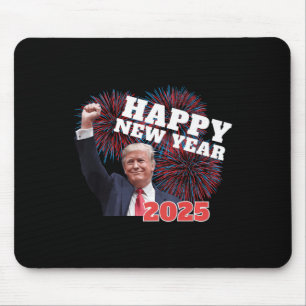 Patriotic Trump Happy New Year 2025 Conservative D Mouse Pad
