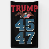 Patriotic Trump Won 45 and 47 Victory Winner Trump