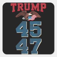 Patriotic Trump Won 45 and 47 Victory Winner Trump