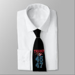 Patriotic Trump Won 45 and 47 Victory Winner Trump Tie<br><div class="desc">Patriotic Trump Won 45 and 47 Victory Winner Trump Wins</div>