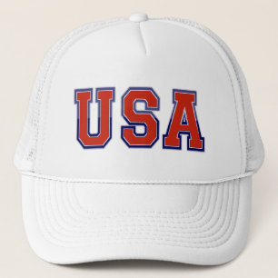 PATRIOTIC U.S.A TRUCKER HAT