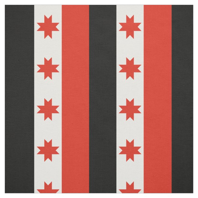 Patriotic Udmurtia Flag Fabric (Swatch)