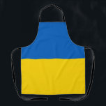 Patriotic Ukraine Flag Apron<br><div class="desc">Patriotic flag of Ukraine.</div>