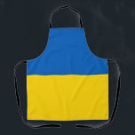 Patriotic Ukraine Flag Apron<br><div class="desc">Patriotic flag of Ukraine.</div>