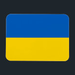 Patriotic Ukraine Flag Magnet<br><div class="desc">Patriotic flag of Ukraine.</div>