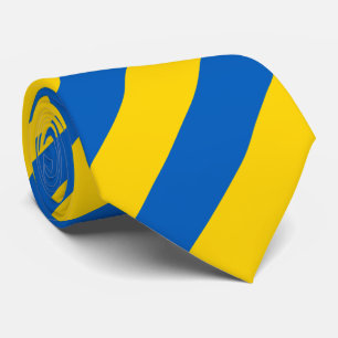 Patriotic Ukraine Flag Tie