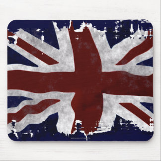 Patriotic Union Jack, UK Union Flag Mouse Pad