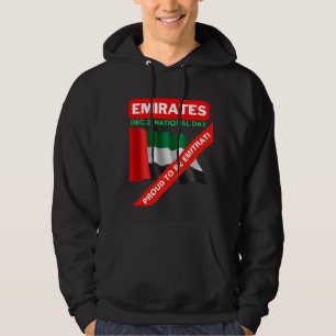 Patriotic United Arab Emirates Flag Hoodie