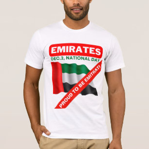 Patriotic United Arab Emirates Flag T-Shirt