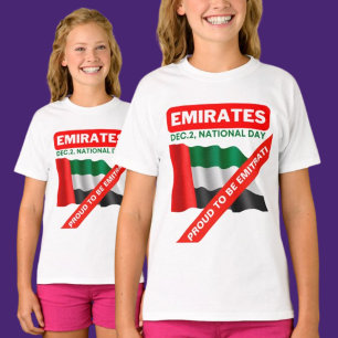 Patriotic United Arab Emirates Flag T-Shirt