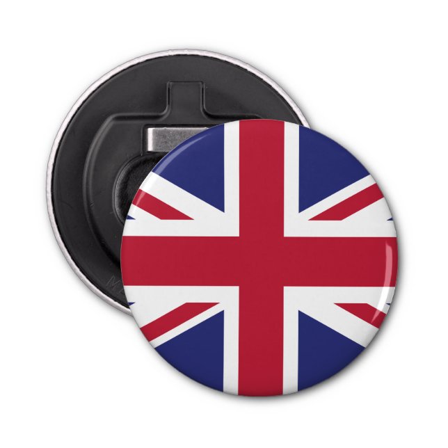 Patriotic United Kingdom Flag Bottle Opener (Front)