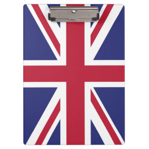 Patriotic United Kingdom Flag Clipboard