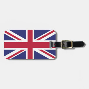 Patriotic United Kingdom Flag Luggage Tag