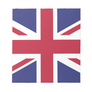 Patriotic United Kingdom Flag Notepad
