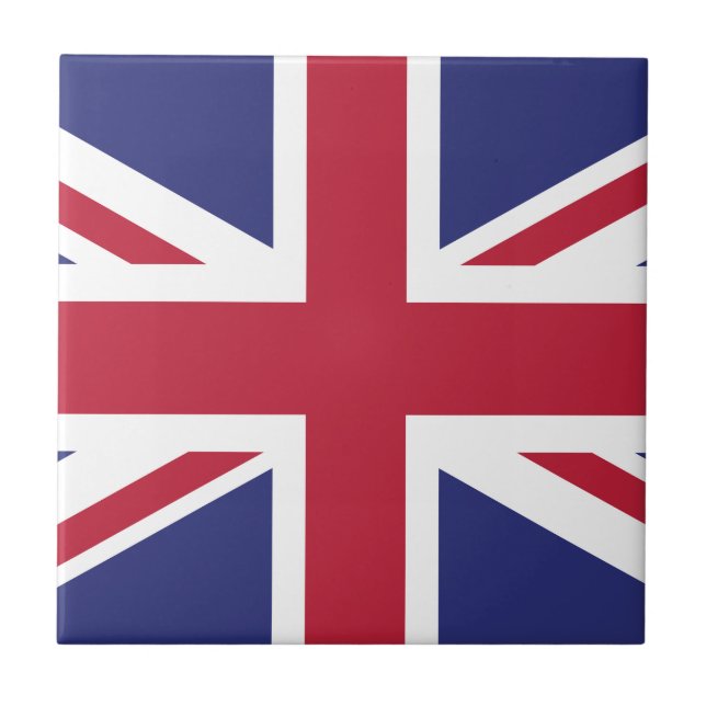 Patriotic United Kingdom Flag Tile (Front)