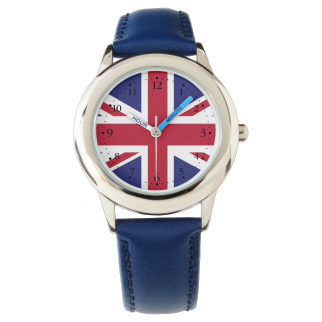 Patriotic United Kingdom Flag Watch (Front)