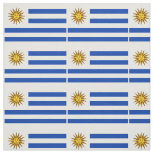 Patriotic Uruguay Flag Fabric