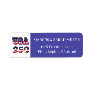 Patriotic USA 250 Anniversary