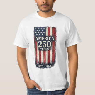 Patriotic USA 250th Anniversary T shirt