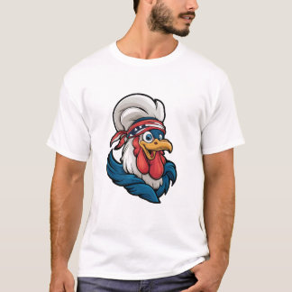 Patriotic USA 4th of July Rooster Shirt Classic