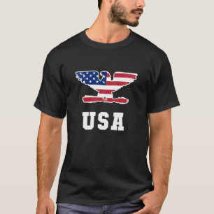 Patriotic USA Colonel Eagle American Flag For Patr T-Shirt