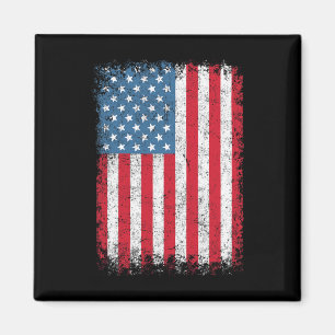 Patriotic Usa Flag 4th Of July For Men Women Kids  Magnet