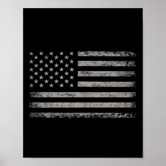 Patriotic Usa Flag 4th Of July For Men Women Kids  Poster