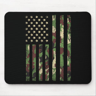 Patriotic Usa Flag 4th Of July Men Women Boy Girl  Mouse Pad