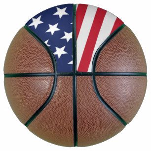 Patriotic USA Flag Basketball – American Pride