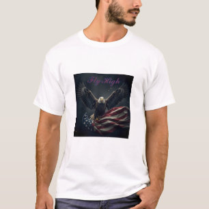 Patriotic USA Flag Eagle T-Shirt