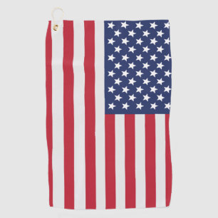 Patriotic USA Flag Golf Towel – American Pride