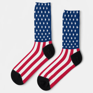 Patriotic USA Flag Socks
