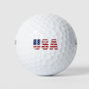 Patriotic USA Golf Balls