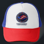 Patriotic USA Hat – United We Stand Built to Endur<br><div class="desc">Make a bold statement with this patriotic USA hat featuring a clean,  powerful emblem of a red,  white,  and blue flag wave surrounded by a circle of stars. The strong slogan “United We Stand – Built to Endure” adds a timeless message of unity and resilience.</div>