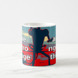 Patriotic USA Hope Graphic Art Print Design Coffee Mug