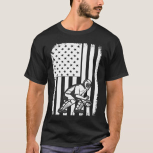patriotic usa us flag Baseball catcher for basebal T-Shirt