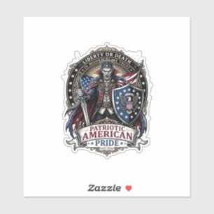 Patriotic Vampire Liberty Lord Horror Monster Patr