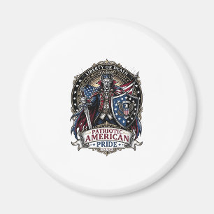 Patriotic Vampire Liberty Lord Horror Monster Patr Magnet