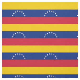 Patriotic Venezuela Flag Fabric