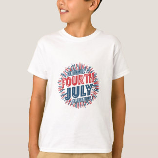 Patriotic Vibes: Fourth of July T-Shirt