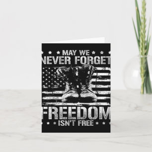 Patriotic Vietnam Veteran Liberty Gift Veterans Da Card