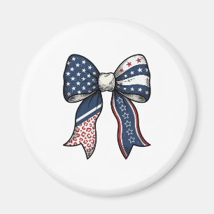 Patriotic Vintage Engraved Bow Vector Design_1 Magnet