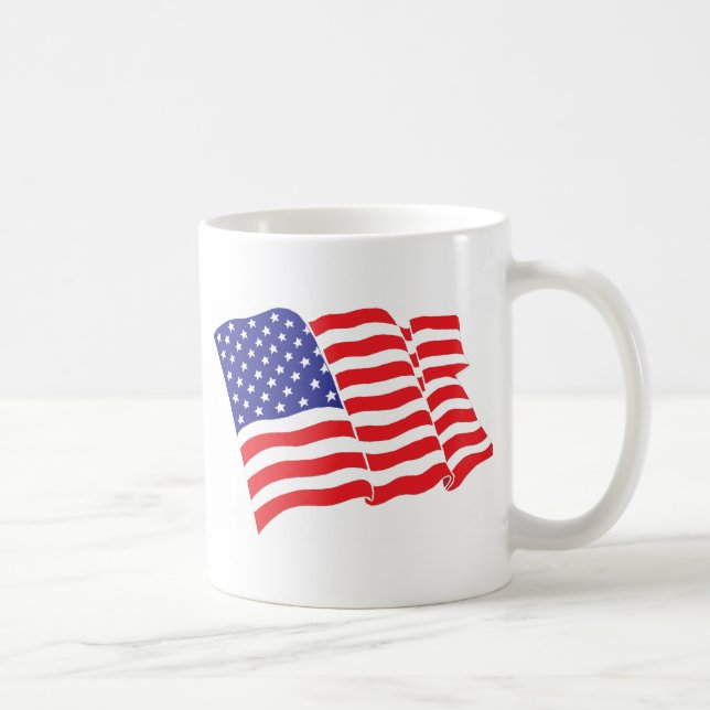 Patriotic Wedding Coffee Mug (Right)