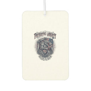 Patriotic Werewolf Patriot Horror Monster Patriot Car Air Freshener